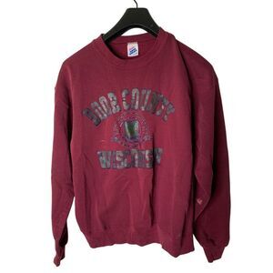 Vintage Jerzees Door County Wisconsin Super Sweats sweatshirt USA size large